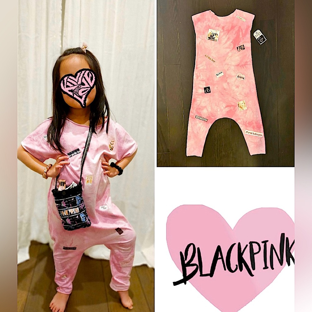 🆕🖤💗BLACKPINK TODDLER HAREM ONSIE💗🖤🆕
